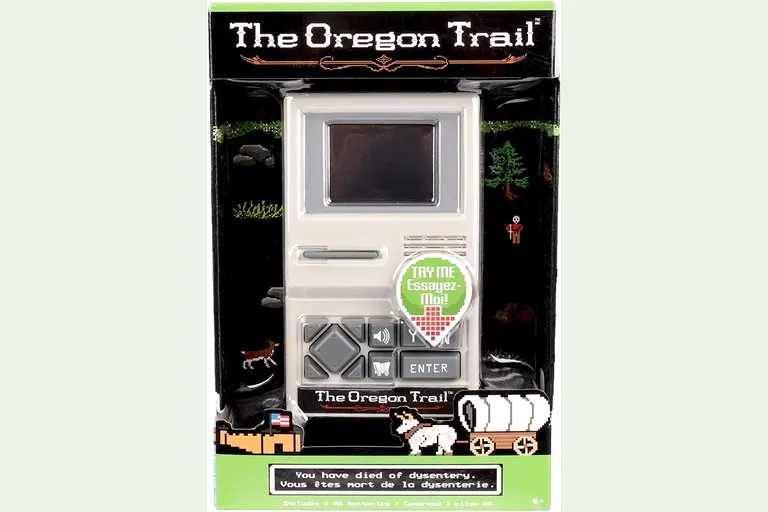 The Oregon Trail Handheld Game