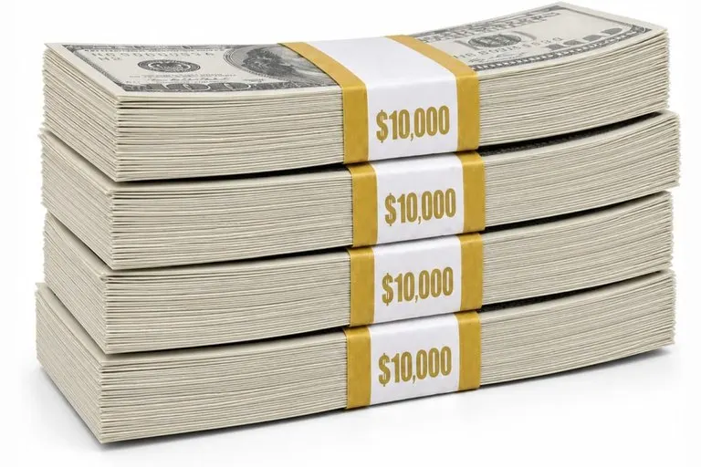 Distressed Movie Prop Money